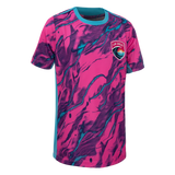 Youth San Diego Wave Nike Pink 2025 Pre-Match Top