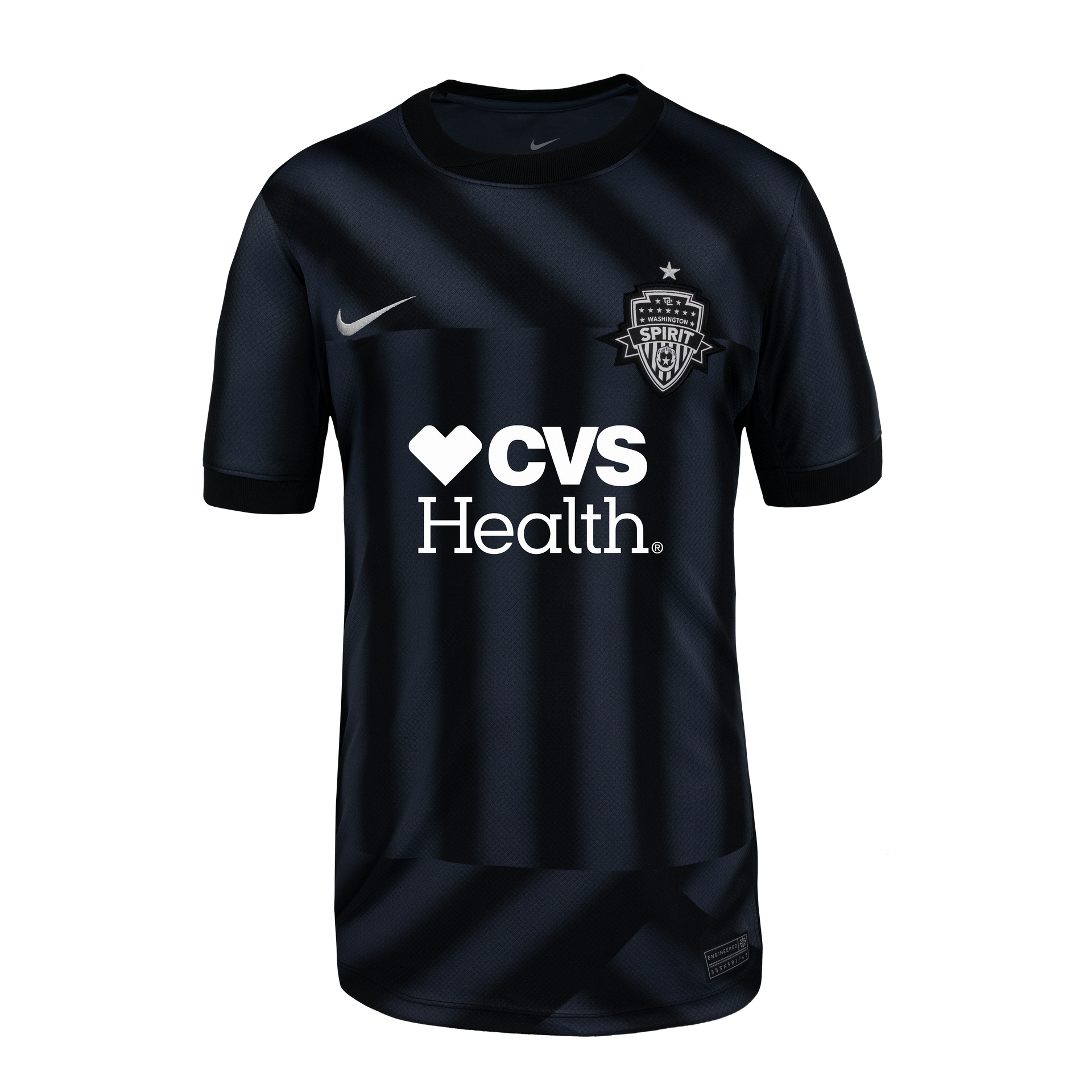 Youth Washington Spirit Nike Black 2025 Primary Replica Jersey