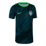 Youth Washington Spirit Nike Green 2025 Pre-Match Top