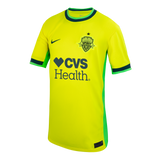 Youth Washington Spirit Nike Yellow Secondary Replica Jersey