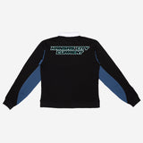 Unisex KC Current Oversized Long Sleeve Rugby Sweater