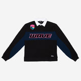 Unisex San Diego Wave FC Oversized Long Sleeve Rugby Sweater