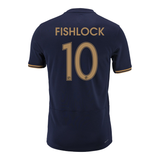 Unisex Seattle Reign FC Nike Navy 2025 Jess Fishlock Primary Replica Jersey