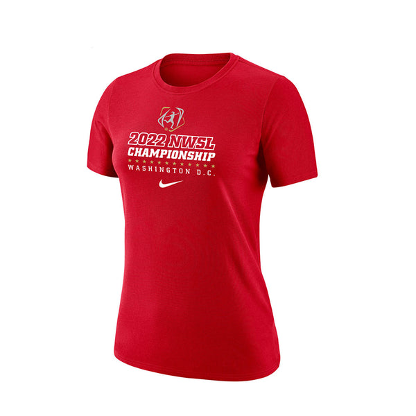 2022 NWSL Championship Ladies Dri-Fit Cotton Tee - Front View