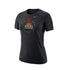2022 NWSL Champion Ladies Tee - Portland in Black - Front View