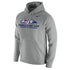Challenge Cup Club Fleece Pullover Hood in Gray - Front View
