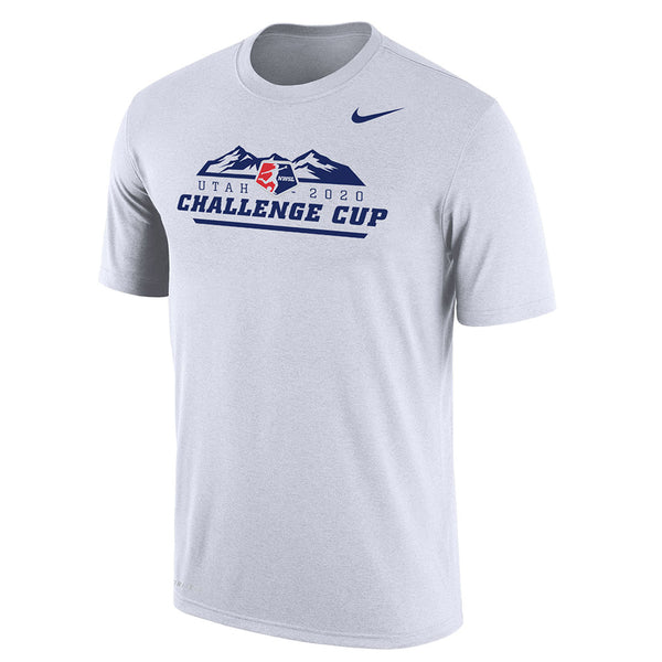 Challenge Cup Dri-Fit Cotton Tee ion White - Front View