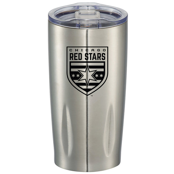 Chicago Red Stars Tumbler in Silver