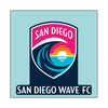 San Diego Wave 4x4 Decal