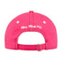 Sky Blue Pink Hat - Back View