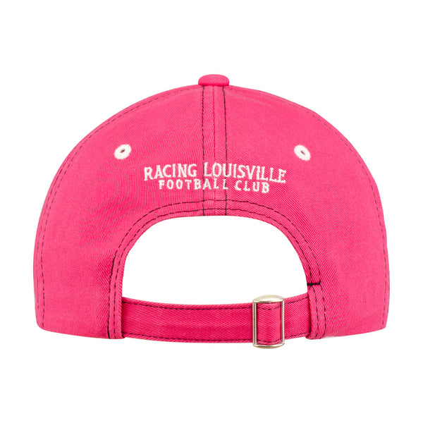 Racing Louisville FC Pink Hat - Back View
