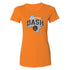 Houston Dash Women's Outline Tee in Orange - Front View