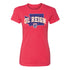 OL Reign Women's Outline Tee in Pink - Front View