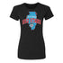 Chicago Red Stars Women's Outline Tee in Black - Front View