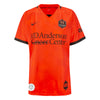 Houston Dash 10th Anniversary Fitted Jersey in Orange - Front View
