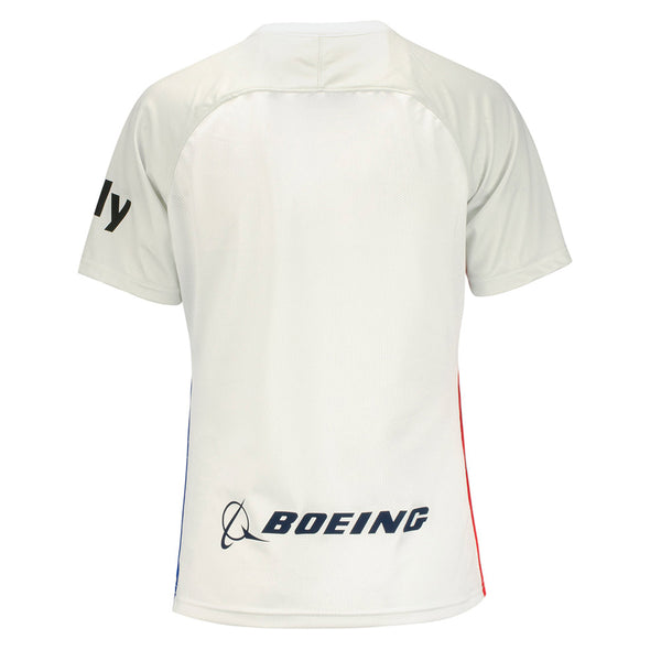 OL Reign 2021 Fitted Jersey in White - Front View