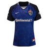 North Carolina Courage Youth Nike Jersey in Blue - Front View
