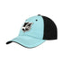 Sky Blue Unstructured Hat in Blue - Left View