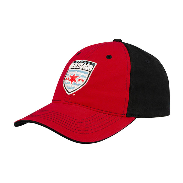 Chicago Red Stars Unstructured Hat in Red - Left View