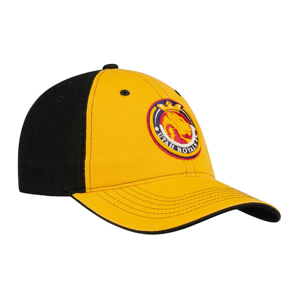 Utah Royals Unstructured Hat in Yellow - Right View