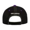 Orlando Pride Structured Hat in Gray - Back View