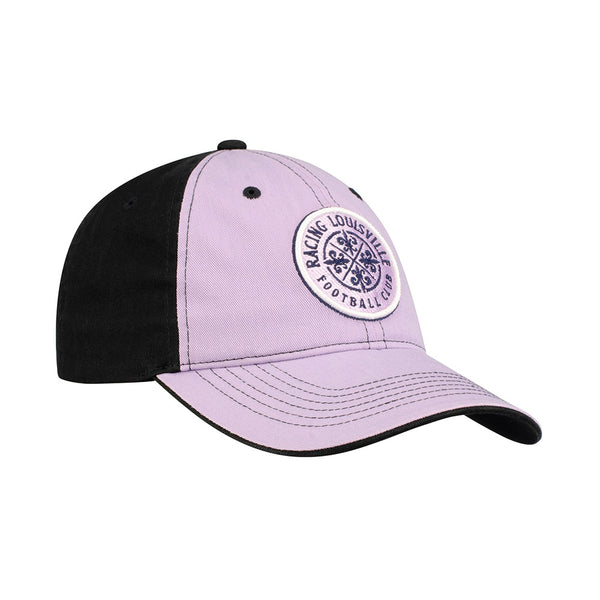 Racing Louisville FC Unstructured Hat in Pink - Right View