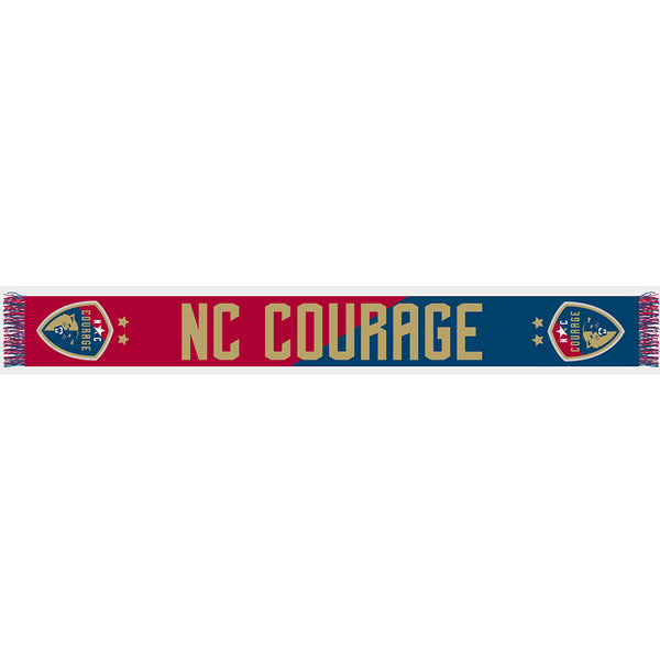2021 North Carolina Courage Scarf in Red- Front View