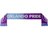2021 Orlando Pride Scarf in Blue and Purple - Full View