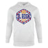 OL Reign Fleece Pullover Hood in White - Front View