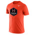 Houston Dash Nike Logo Tee in Orange- Front View