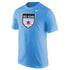 Chicago Red Stars Nike Logo Tee in Blue- front View