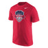 Washington Spirit Nike Logo Tee in Red- Front View