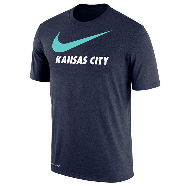 47 Kansas City Royals Women's Navy Blue City Connect Short Sleeve T-Shirt, Navy Blue, 100% Cotton, Size S, Rally House