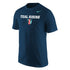 Kansas City Nike Team Tee in Blue- Front View