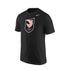 Angel City Nike Core Tee in Black - Front View