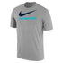 San Diego Wave Nike Swoosh Tee in Grey - Front View