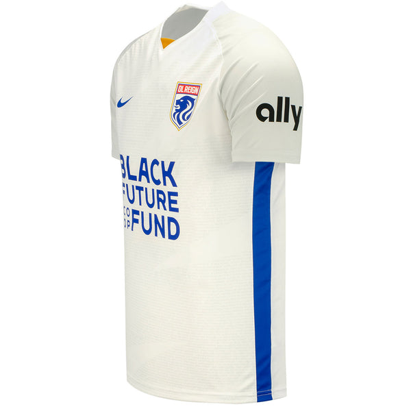 OL Reign 2021 Unisex Jersey in White - Left View
