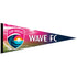 San Diego Wave Pennant - Front View