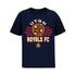 Utah Royals Youth Tee in Navy - Front View