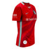 Kansas City Current 10th Anniversary Fitted Jersey in Red - Side View